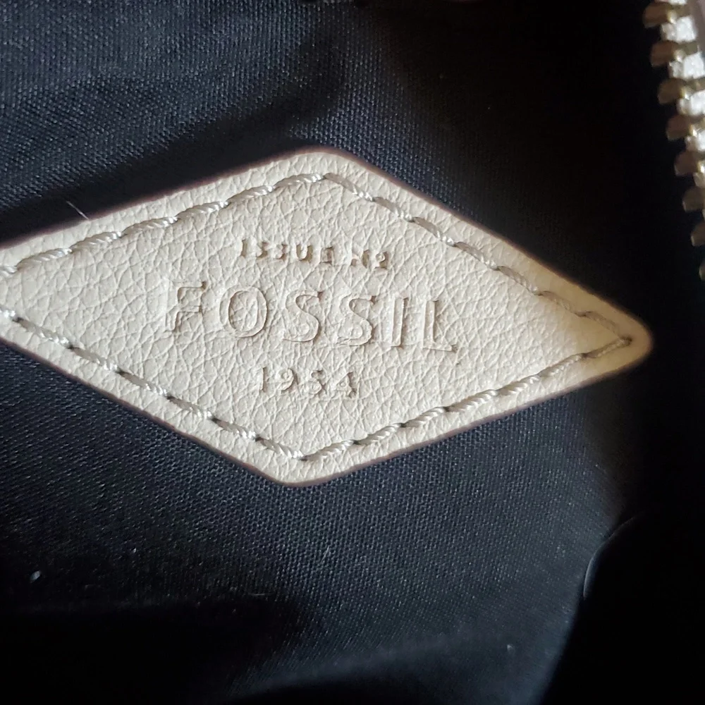 FOSSIL SATCHEL LEOPARD & WALLET - Picture 4 of 12